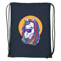 Zsona Dekor Raszta unikornis - Sport táska navy kék
