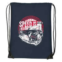 Zsona Dekor Speed is what i need - Sport táska navy kék