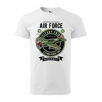 Zsona Dekor Póló Air force mintával - Fehér XXXL méretben