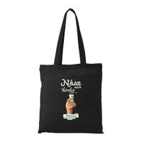 Zsona Dekor Nász nem kérdez nász önt - Bevásárló táska fekete