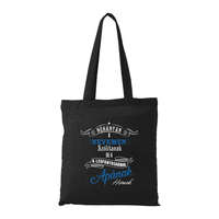 Zsona Dekor Néhányan a nevemen szólítanak - Bevásárló táska fekete v2