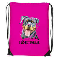 Zsona Dekor Rotweiler - Sport táska magenta
