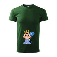 Zsona Dekor Póló Boy baby mintával - Zöld L méretben