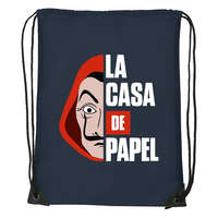 Zsona Dekor La casa de papel - Sport táska navy kék