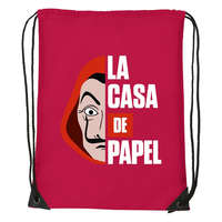 Zsona Dekor La casa de papel - Sport táska piros