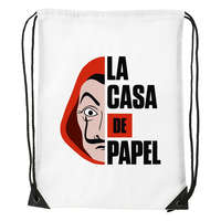 Zsona Dekor La casa de papel - Sport táska fehér