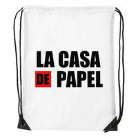 Zsona Dekor La casa de papelV2 - Sport táska fehér