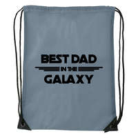 Zsona Dekor Best dad in the galaxy - Sport táska szürke