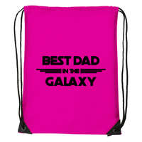Zsona Dekor Best dad in the galaxy - Sport táska magenta