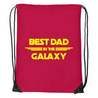 Zsona Dekor Best dad in the galaxy - Sport táska piros