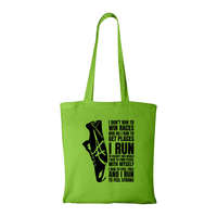 Zsona Dekor I run - Bevásárló táska zöld