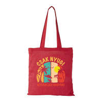 Zsona Dekor Csak nyugi, nyugdíjas vagyok - Bevásárló táska piros