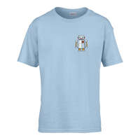 Zsona Dekor Gyerek póló Ovis jelel Robot mintával Világos kék 110 méret