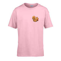 Zsona Dekor Gyerek póló Ovis jelel Mókus mintával Rózsaszín 158 méret