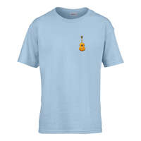 Zsona Dekor Gyerek póló Ovis jelel Gitár mintával Világos kék 158 méret