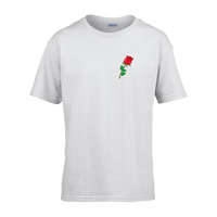 Zsona Dekor Gyerek póló Ovis jelel Rózsa mintával Fehér 134 méret