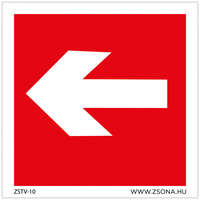 Zsona Dekor Iránynyíl balra Öntapadós matrica 150x150 mm