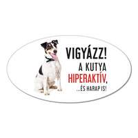 Zsona Dekor Vigyázz a kutya harap tábla műanyagból Simaszőrű FOXI