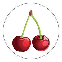 Zsona Dekor Vasalható Ovis jel csomag Cseresznye mintával