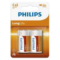 Philips Philips LongLife R14L2B/10 C baby elem LR14 2db/csomag