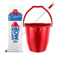 Bonus Bonus SoftMop Extra felmosó vödör szett piros