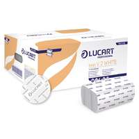 Lucart Lucart Easy V2, Z hajtogatott kéztörlő 2 rétegű, fehér 20x190lap