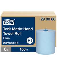Tork Tork Advanced Matic tekercses kéztörlő H1 2 rétegű, kék, 6x150m SCA290068