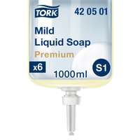 Tork Tork Premium kézkímélő folyékony ipari szappan S1 gyöngyházfényű, 1 liter SCA420501