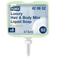 Tork Tork Premium mini luxus pipere folyékony szappan S2 zöld, 475ml SCA420652