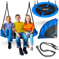Neo-Sport Swingo gólyafészek hinta 110 cm, kék és fekete - Neo-Sport