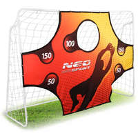 Neo-sport Gyerek focikapu hálóval és céltáblával, 245 x 155 x 80 cm Neo-Sport