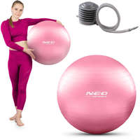 Neo-sport Gimnasztikai fitnesz labda 55 cm NS-950 rózsaszín