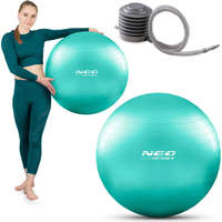 Neo-sport Gimnasztikai fitnesz labda 65 cm NS-951 türkiz