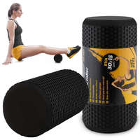Neo-Sport Fitnesz masszázs henger, fekete NS-963