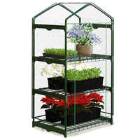 Plonos Mini melegház - üvegház , 3 polcos 69 x 49 x 125 cm Plonos