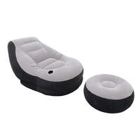Intex Bársony fotel lábtartóval 130 x 99 x 76 cm INTEX 68564
