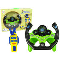 LEAN Toys A kormánykerék készlet gombjai Hang Zöld világítás