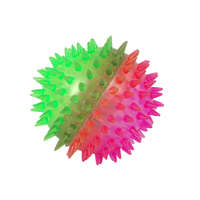 LEAN TOYS Tüskés golyó átlátszó 8,5 cm, világos kétszínű HPA07