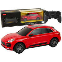 Rastar Autó R/C Porsche Macan Turbo 1:24 Rastar Red