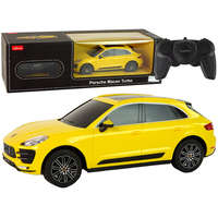 Rastar Autó R/C Porsche Macan Turbo 1:24 Rastar Yellow