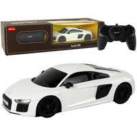 Rastar Autó R/C Audi R8 1:24 Rastar White