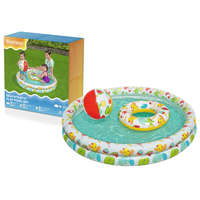 Bestway Szett: Felfújható medence 3 az 1-ben labda, kör 122 x 20 cm Bestway 51124