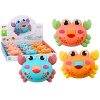 LEAN Toys Little Happy Crab Friction Drive 3 színben