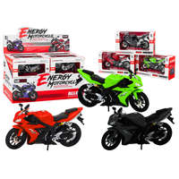 LEAN Toys Motorkerékpár Sportkerékpár 1:12 ábra Gyűjthető Modell Speeder Mix