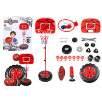 LEAN Toys Kosárlabda Kosár állítható labdapumpa 1,7M