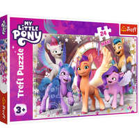 Trefl Puzzle Rejtvény - "24 Maxi" - Boldog póni napot My Little Pony Trefl 14355