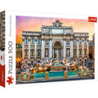 Trefl Puzzle Rejtvény 500 db. Trevi-kút, Róma Trefl 37292
