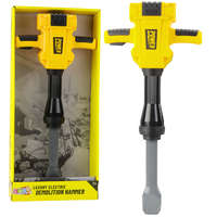 LEAN Toys Pneumatikus bontókalapács gyerekeknek Fények Hangok Rezgések Sárga