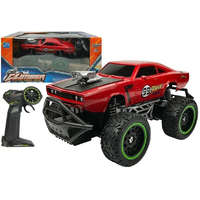 LEAN Toys Távirányítós autó off-road R/C Red High Wheels