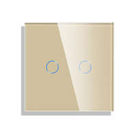 Nyx Dupla üveg érintőpanel, arany